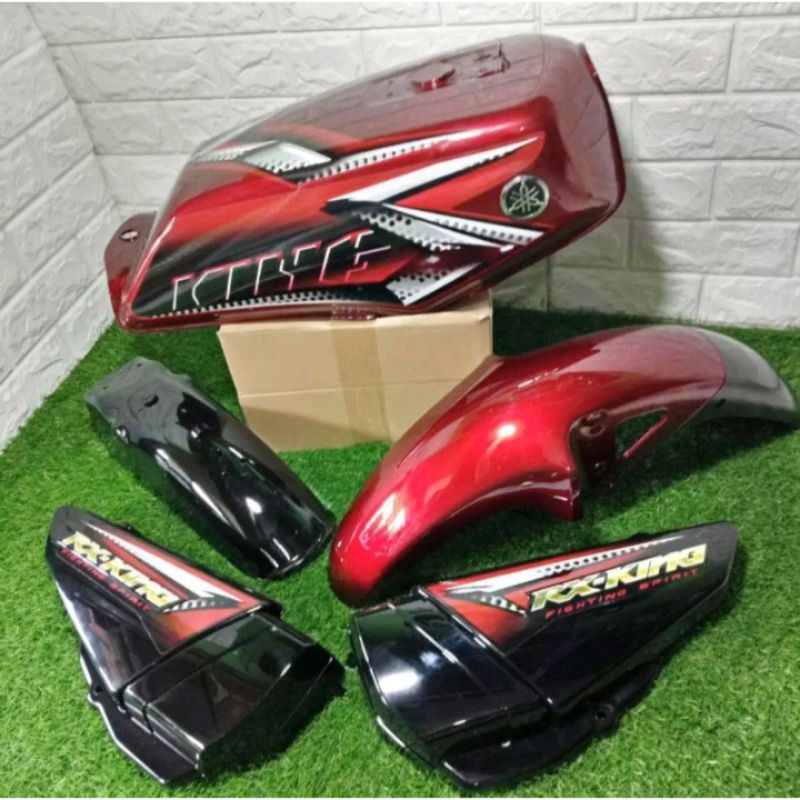 bodi set rx king body fullset rx king new peredam 2008 merah