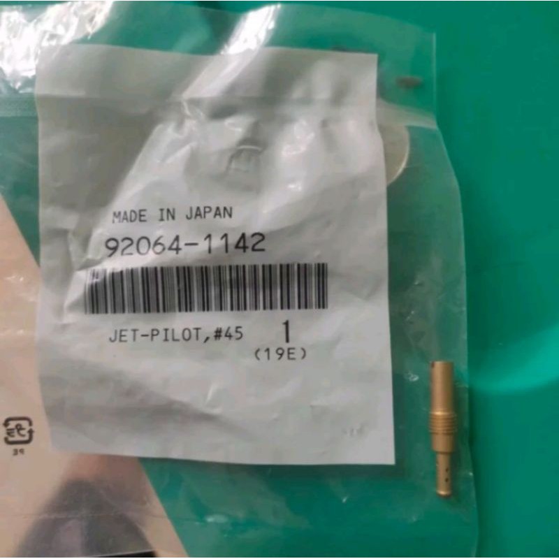 pilot jet ninja r ss ukuran 45 original