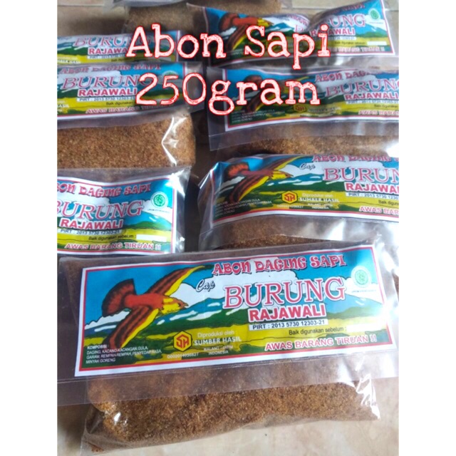 ABON SAPI 250gram / Abon Daging Sapi 250gram
