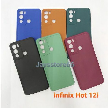 Case ProCamera Soft Matte With Camera Protector 9D Infinix Hot 12i Hot 11 Hot 11s NFC Hot 12 Hot 12 Play  Hot 10s Hot 20 Hot 30 Hot 30i Hot 30 play