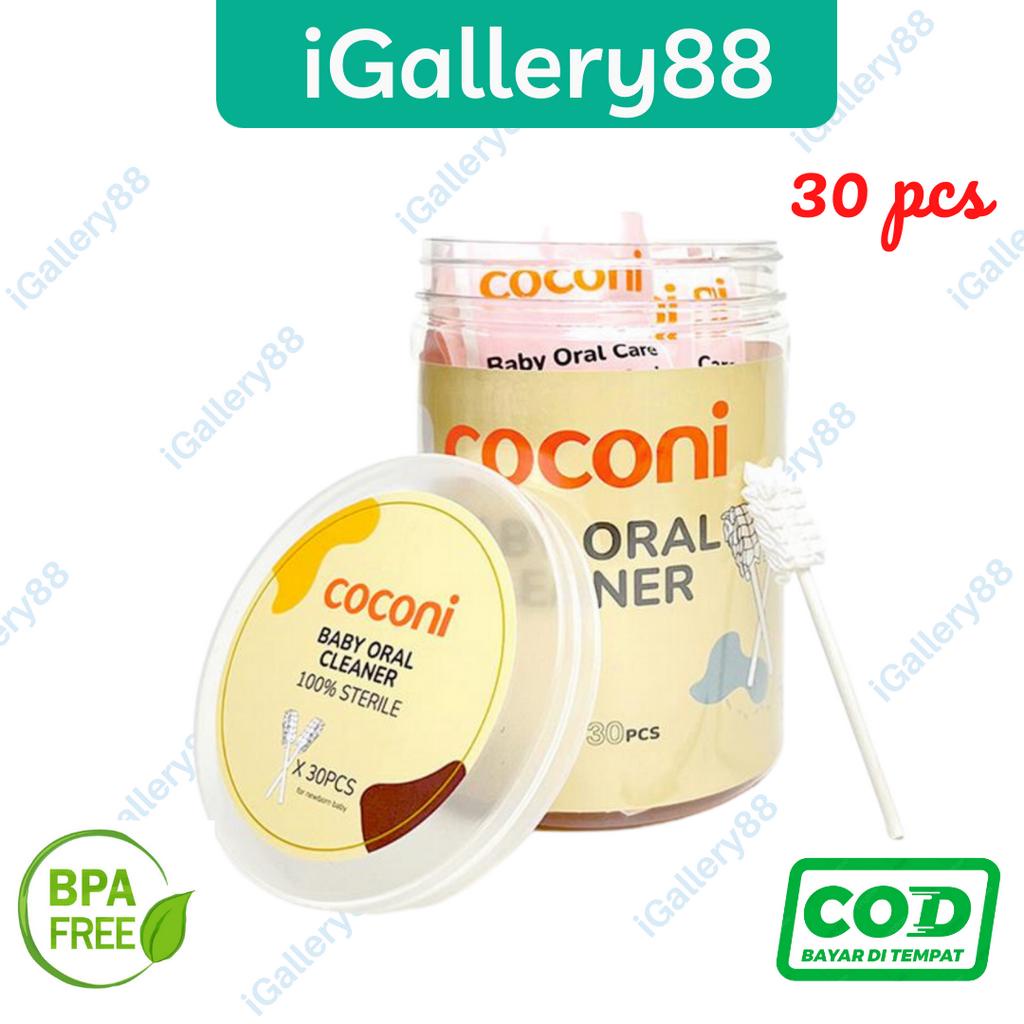 COCONI Baby Oral Cleaner Gauze Stick | Kain Kasa Steril | Pembersih mulut bayi newborn care