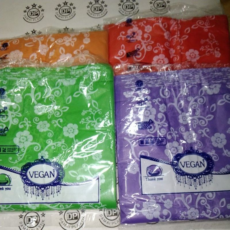 HD Kantong Kresek Plastik Baju Batik Ukuran 32 Ramah Lingkungan Motif Bunga