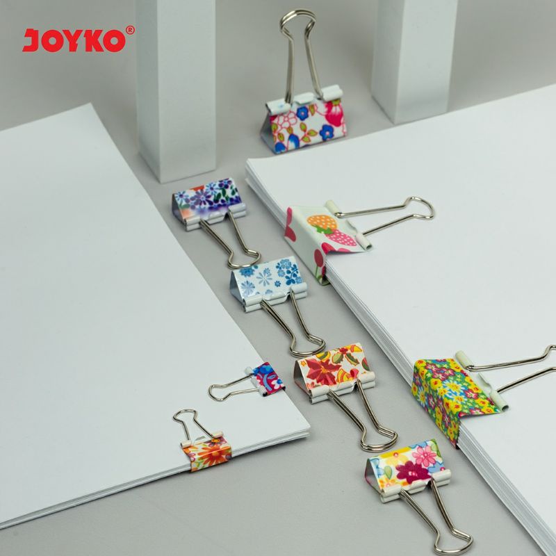 

Paper Clip Bunga Joyko / Penjepit Kertas Motif Lucu dan Elegan