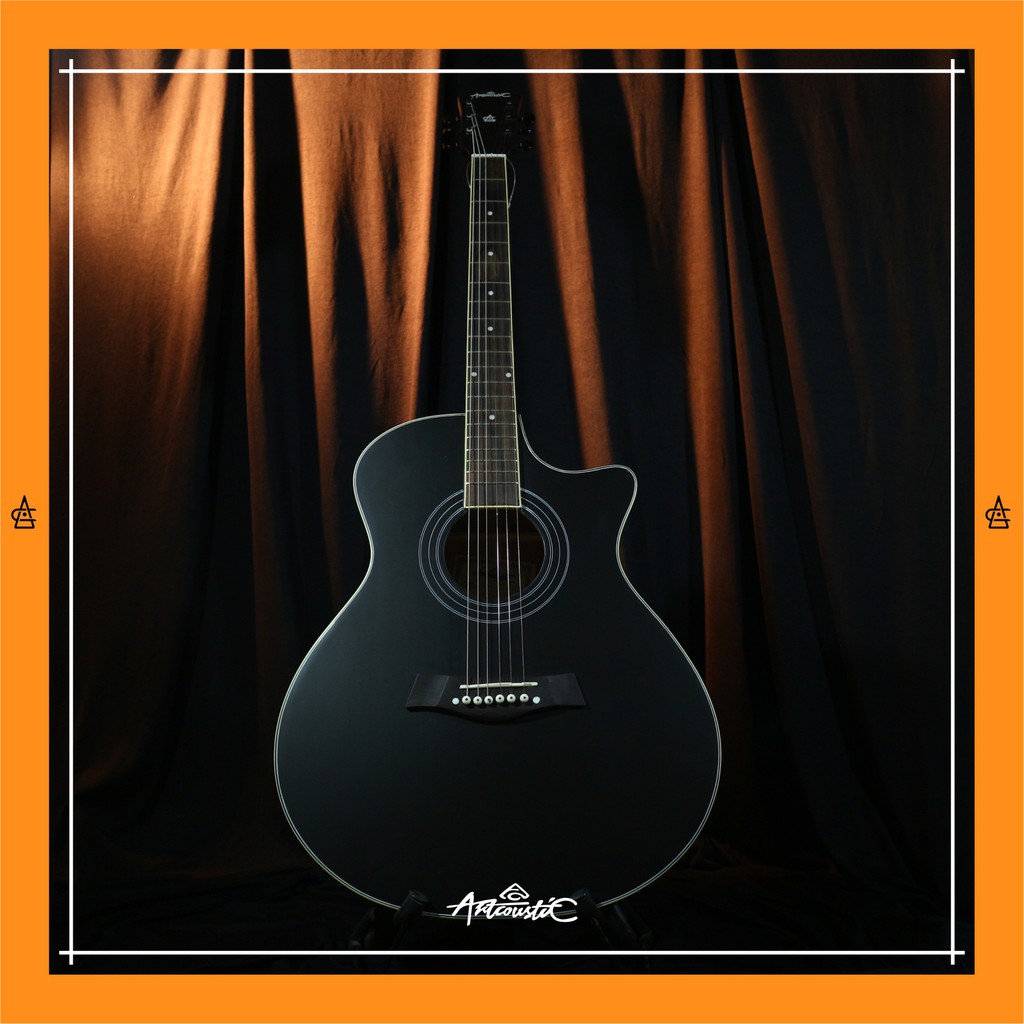 Gitar Akustik Black Medium Artcoustic