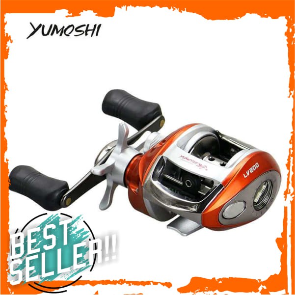 YUMOSHI LV200 Reel Pancing 12+1 Ball Bearing - Tangan Kanan