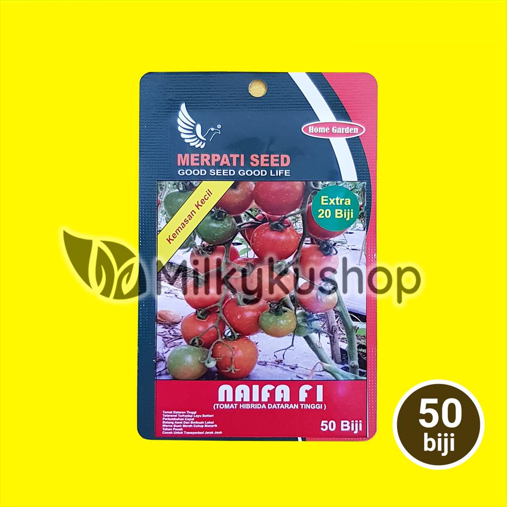 BENIH MERPATI SEED NAIFA TOMAT 50 BIJI SACHET KEMASAN PABRIK