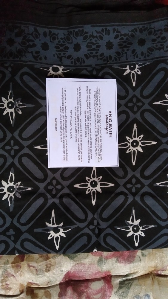 Sarung Batik Pekalongan Black Series Terbaru
