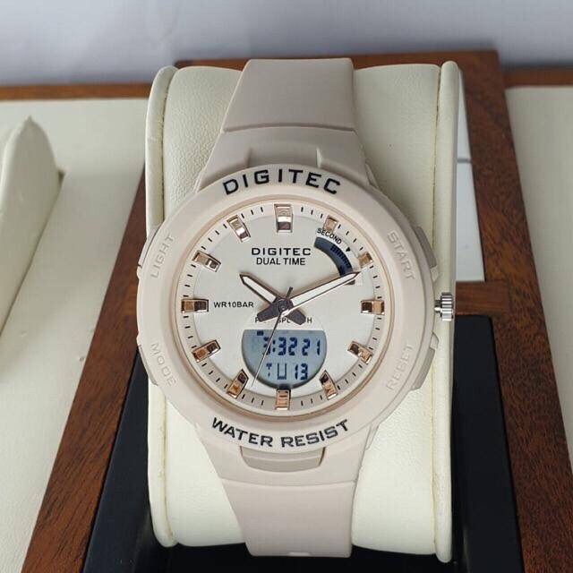 JAM TANGAN WANITA DIGITEC ORIGINAL 3082/BDA-4082T DOUBLE TIME WATERPROOF