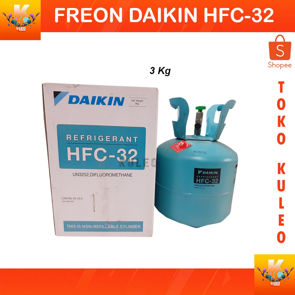 Jual Freon DAIKIN HFCR32 3Kg Original Freon daikin hfc refrigerant32
