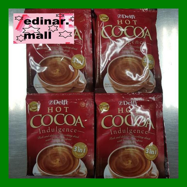 

Edvitxd Delfi Hot Cocoa Indulgence Minuman Coklat Bubuk 3In1 Instant Drink S50Edd0