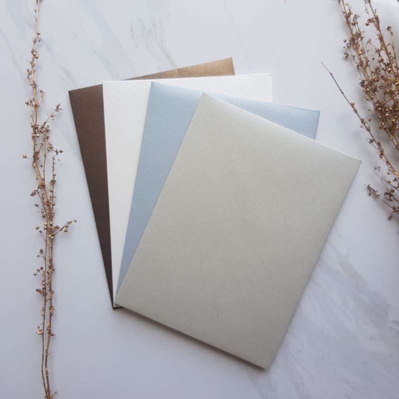 

[MINIMAL 10PCS] Amplop Fancy A5 16x22cm/ Amplop surat/ Amplop Jasmine/ Amplop Undangan Warna Warni