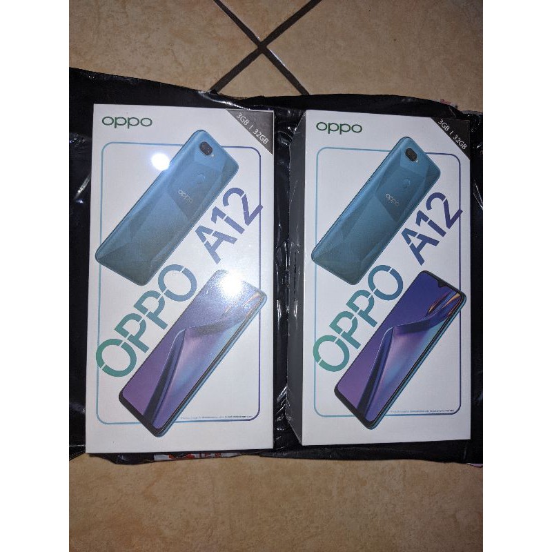 HP Oppo A12 3/32 Ram 3Gb Rom 32Gb New Original Garansi Resmi OPPO