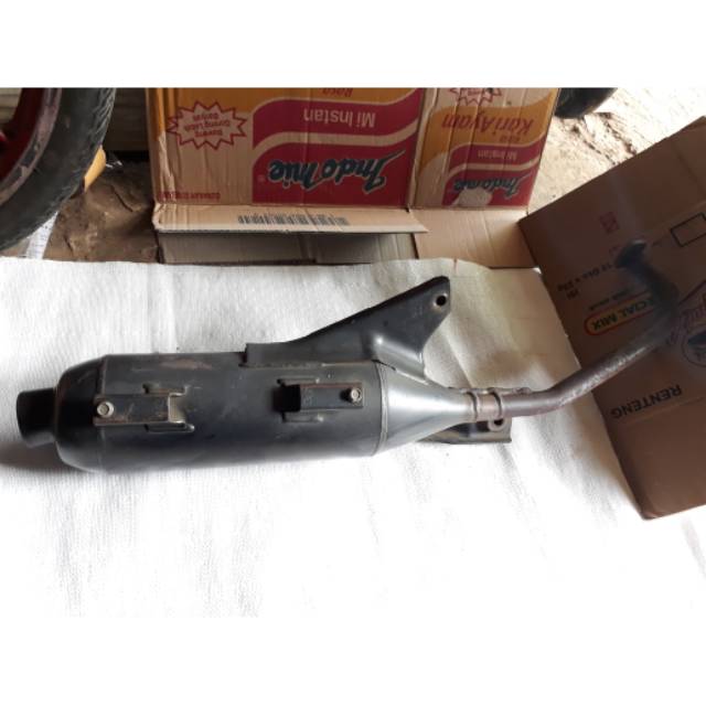 Knalpot Ori Yamaha Mio j Standar bawaan motor Pnp Mio gt-Soul gt Dan Fino fi