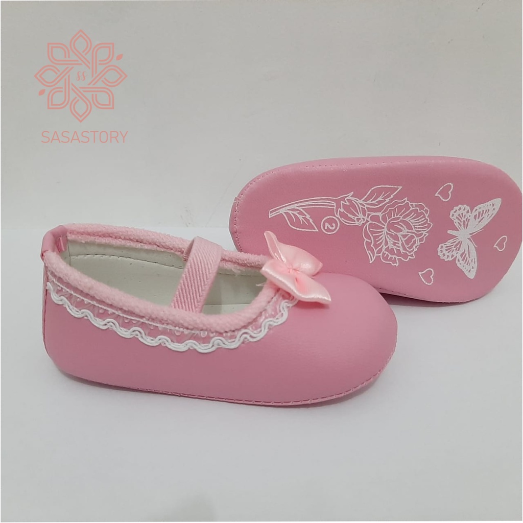 SEPATU BALET BABY BAYI SLIP ON PREWALKER PEREMPUAN AP03