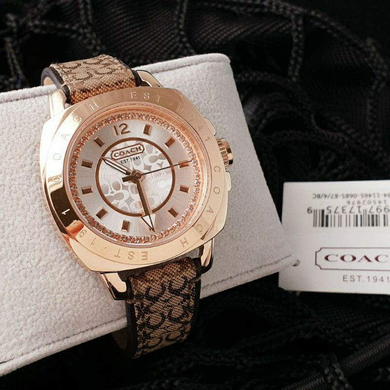 COD√||JAM TANGAN COACH KULIT ORI|| JAM TANGAN WANITA TERLARIS