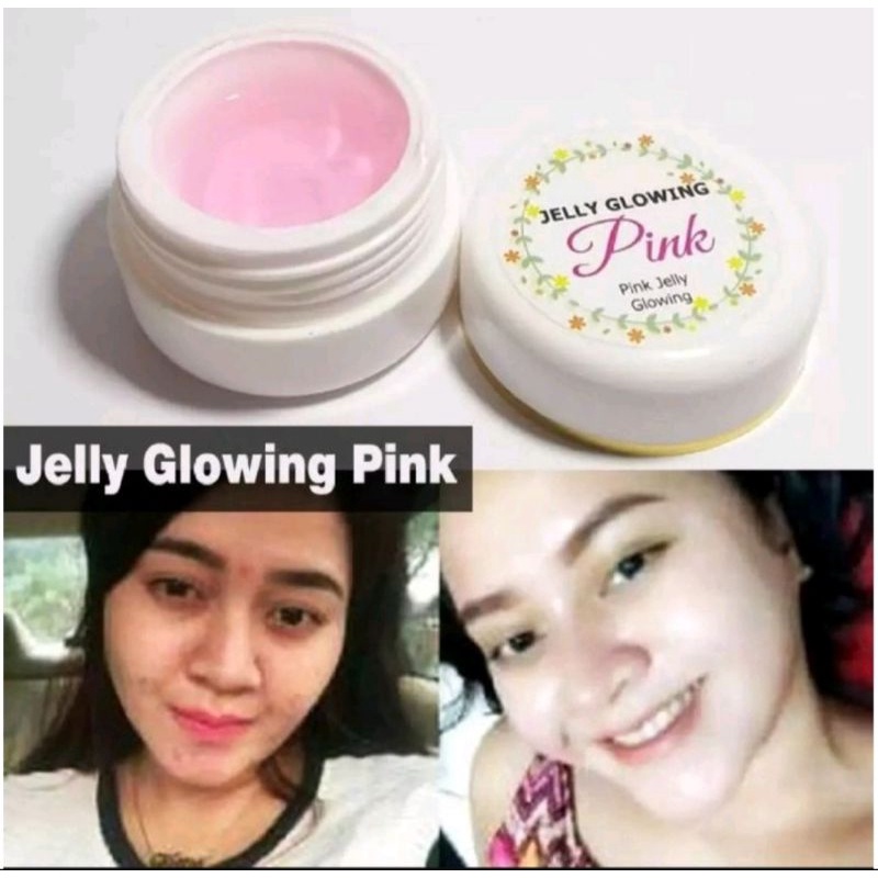 Jelly Pink Glowing Cream / Krim Jelly Pink Glowing 15 gr