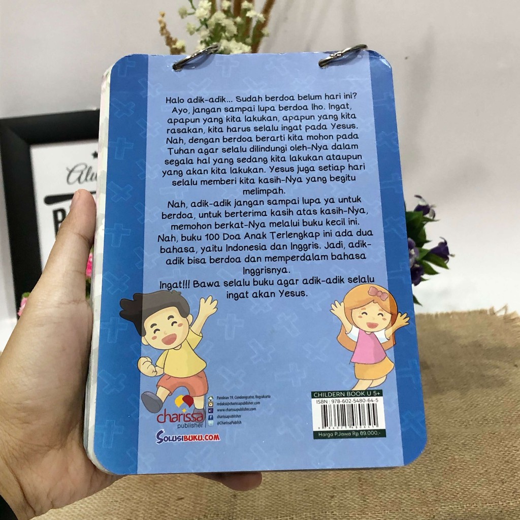 Buku 100 DOA ANAK TERLENGKAP Flash Card Doa Katolik - Anna Catherine Best Seller-2