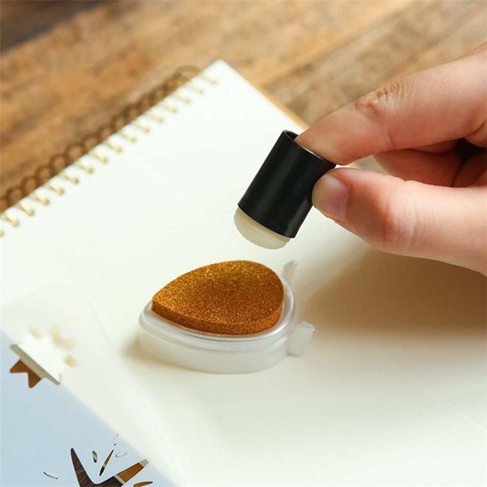 Lanfy Spons Lukis 10pcs/set Kerajinan Menggambar Daubers Paint Inking Painting Tool