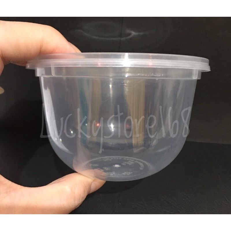 Thinwall Cup 300Ml THINWALL BOWL 300ml Food Container Bowl  Mangkok plastik tahan PANAS 25 PCS