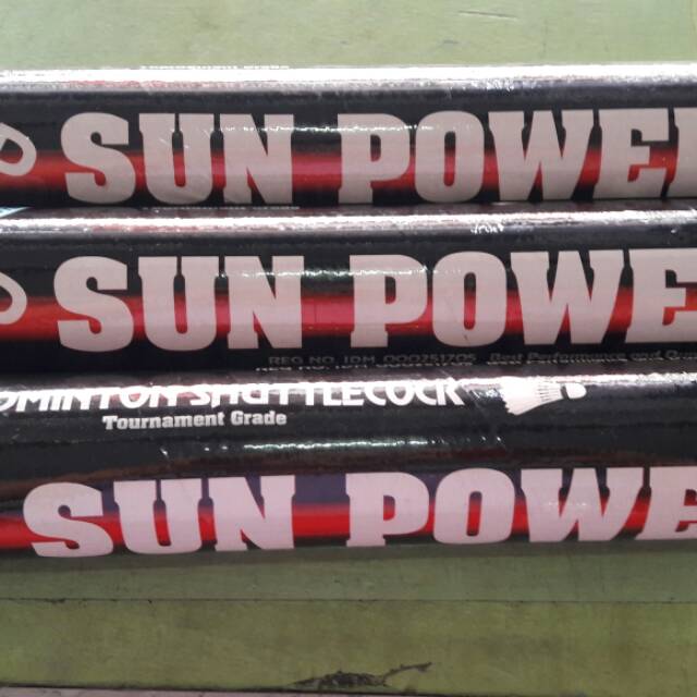 BOLA RAKET / BADMINTON MERK " SUN POWER "