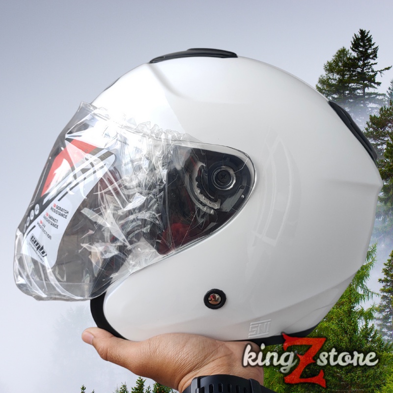 Helm KYOTO Original DYR OSAKA Premium STANDARD SNI Termurah Bisa COD