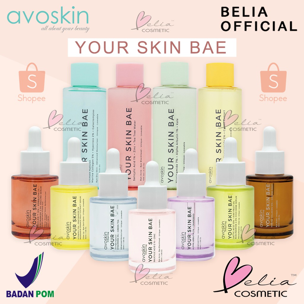 ❤ BELIA ❤ AVOSKIN PHTE Perfect Hydrating Treatment Essence | YOUR SKIN BAE YSB | Toner Serum