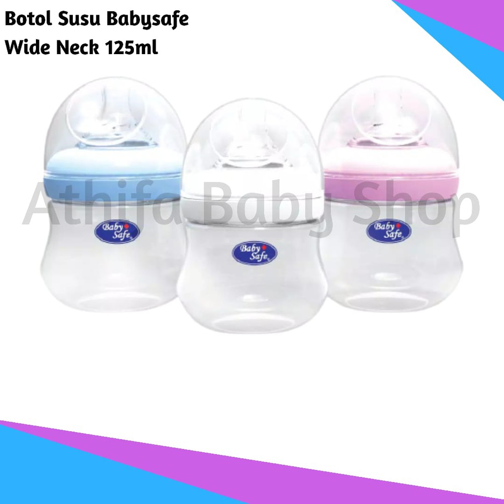 Botol susu Dot Bayi Botol ASI ASIP Bayi Baby Safe Feeding Bottle 125ml Karakter BPA FREE WN001