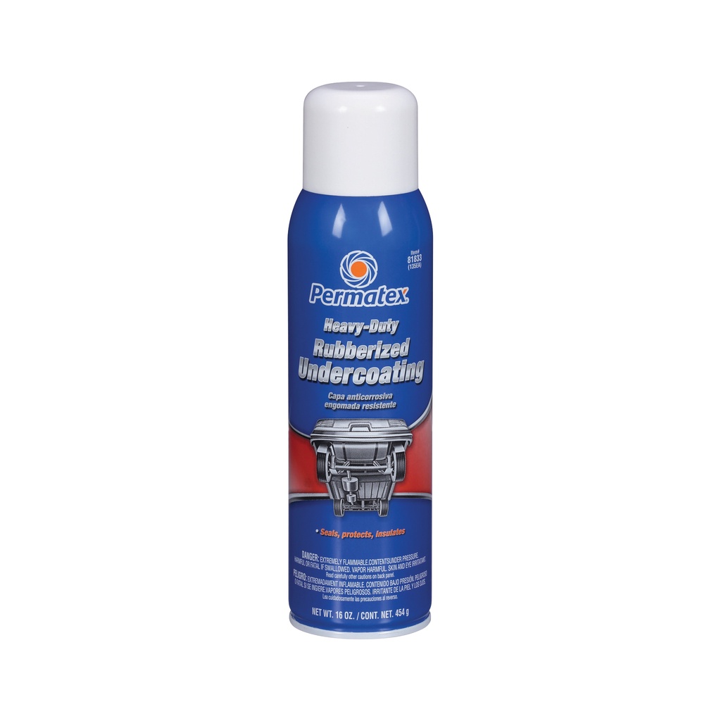 PERMATEX heavy duty rubberized undercoating spray anti karat mobil