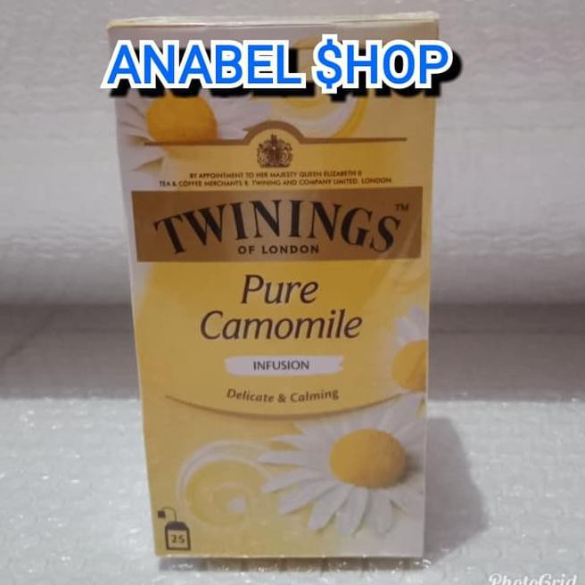 

XA65 TEH TWININGS OF LONDON PURE CAMOMILE TEA BAG TWINING IMPORT 4O97