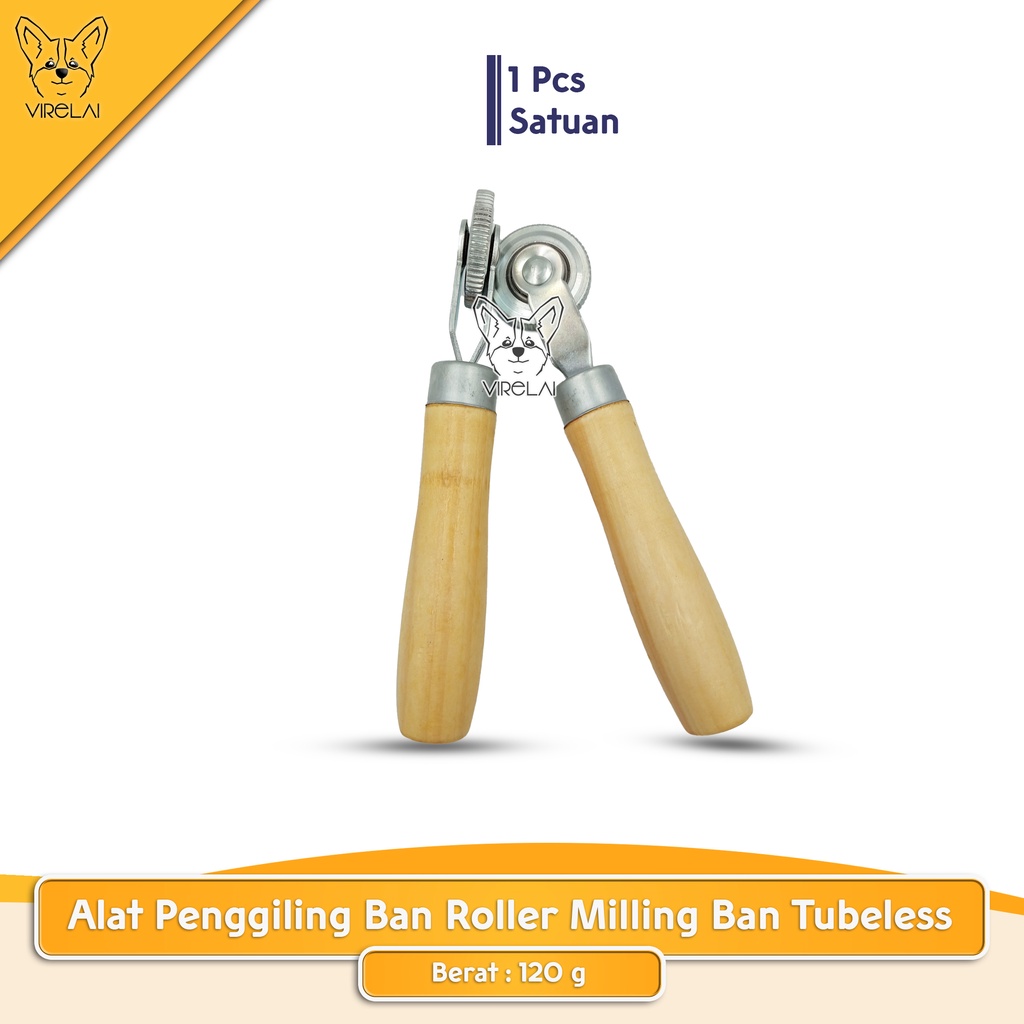 Alat Penggiling Ban Tip Top Roller Milling Ban Tubeless / Tire Patch Roller