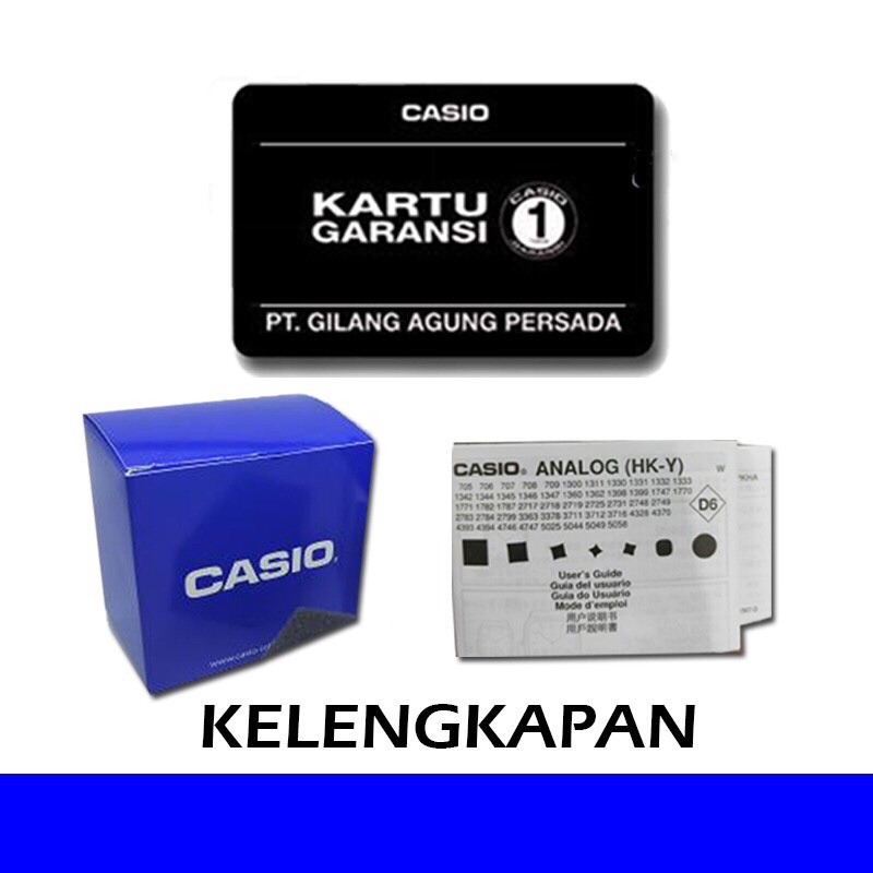 CASIO MTP 1253SG MTP-1253SG ORIGINAL GARANSI RESMI