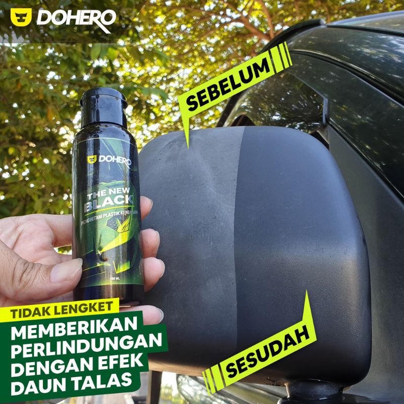 DOHERO Penghitam body kendaraan/bikin motor kembali baru