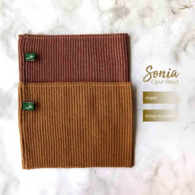 SONIA Ciput Rajut Bandana Salur - Inner Khimar - Khadijah Indonesia #ayranashwap-4