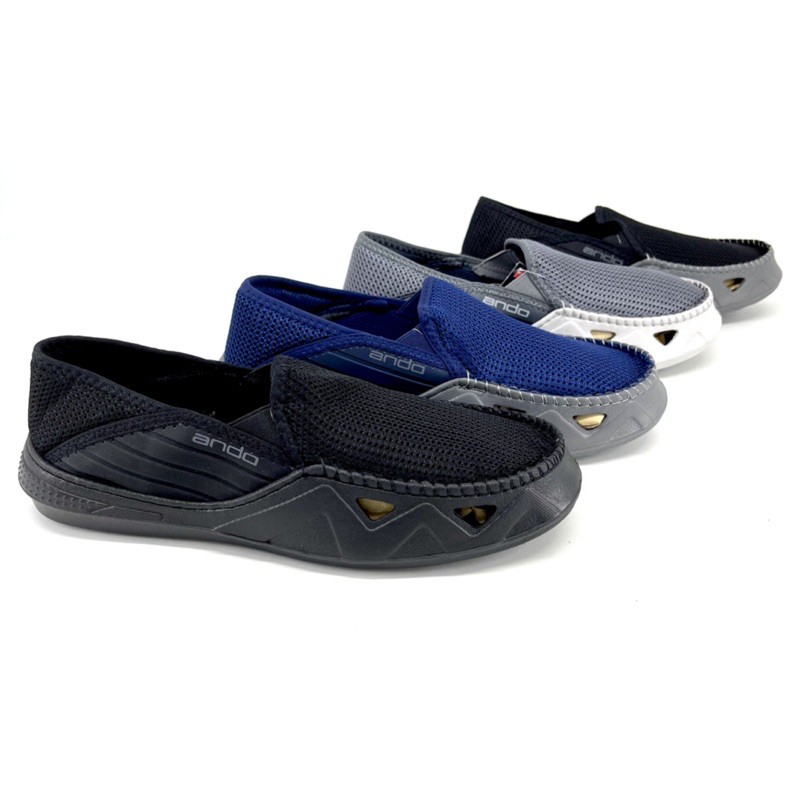 Sepatu Slip On Pria ANDO FLETCHER / SLATE / HAZZARD / METRICO (39-43)