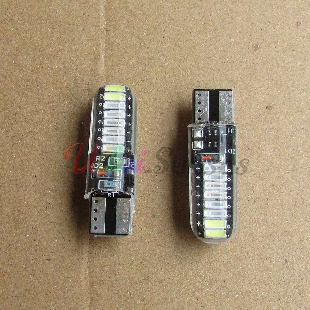 Lampu Sen Motor l Variasi Aksesoris Sein Dan Senja Jelly 16 Mata l 4 Warna Arus DC Universal Murah Laris