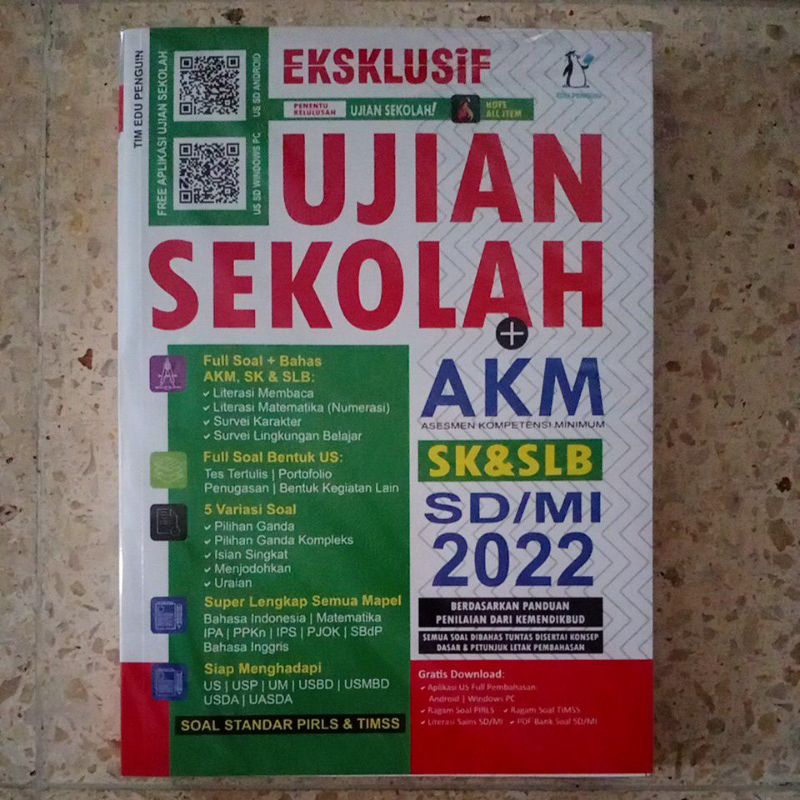 Eksklusif Ujian Sekolah + AKM SD/Mi 2022