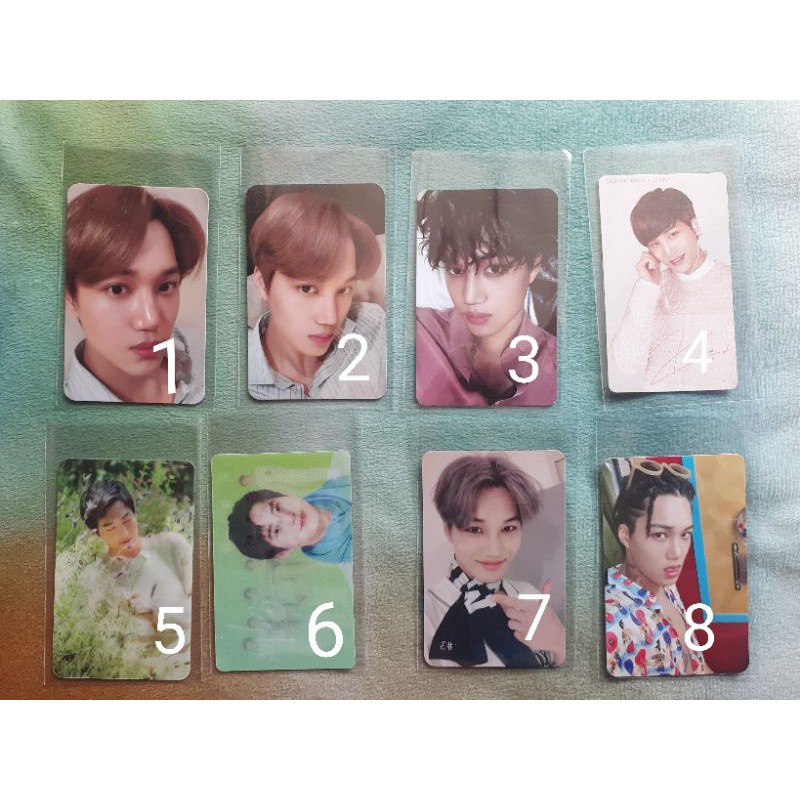 PHOTOCARD KAI EXO, PHOTOCARD SUHO EXO