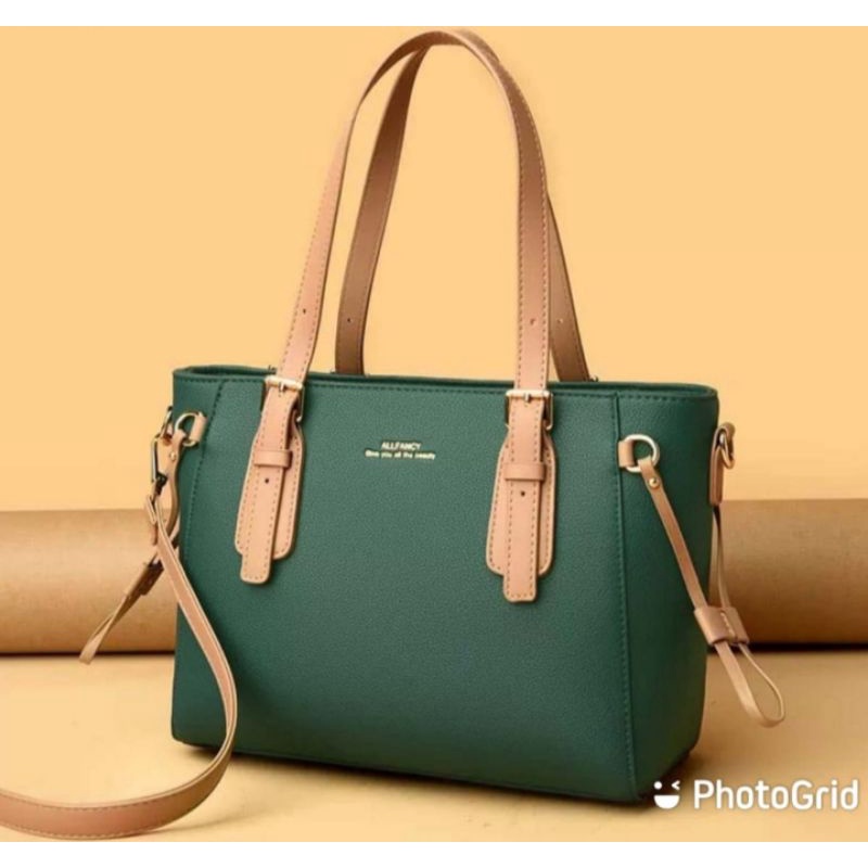 SHAKIRA12- TAS SHAOULDER KOMBI LIKE IMPORT-TAS TOTE LIKE MAHMUD(MAMAH MUDA) KEKINIAN LIKE MAMA MUDA-