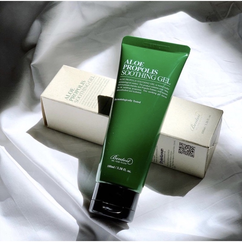 BENTON Aloe Propolis Soothing Gel 30ml/100ml BPOM - Pelembab wajah, Moisturizer Cream, Gel Cream