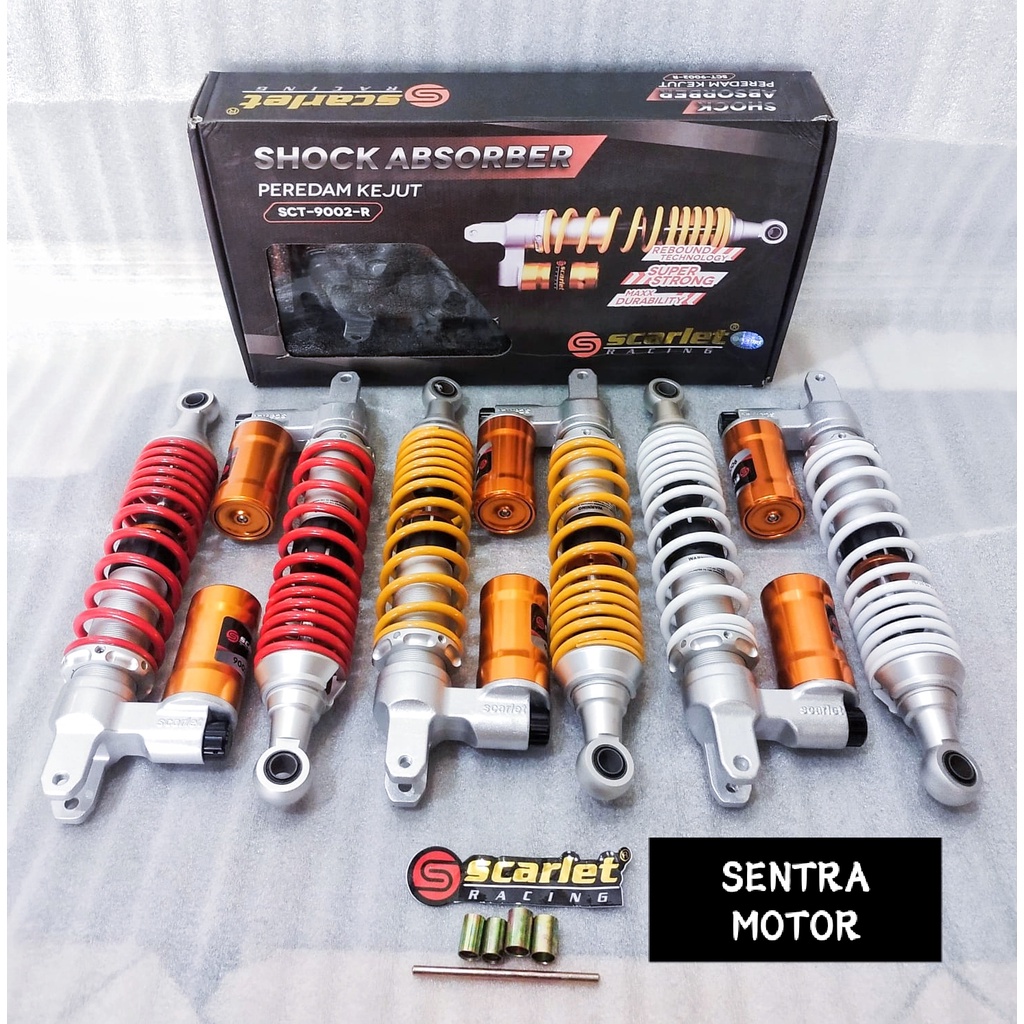 Shock Scarlet XMAX All New PCX Lokal Tabung Bawah Klik - Shockbreaker XMAX Tabung Bawah Klik