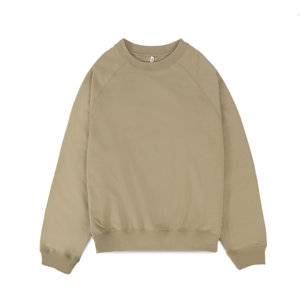 FOG Essentials Side Zip Sweatshirt Khaki