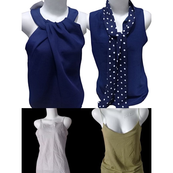 preloved tanktop & lingerie (baju tidur) , tanktop branded ZARA