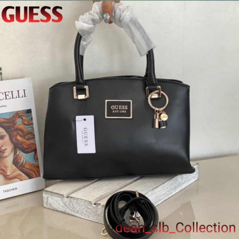 Tas top handle wanita Guess