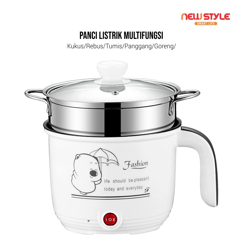 PROMO Panci  Listrik Y05 Panci  Listrik Multifungsi Lapisan 