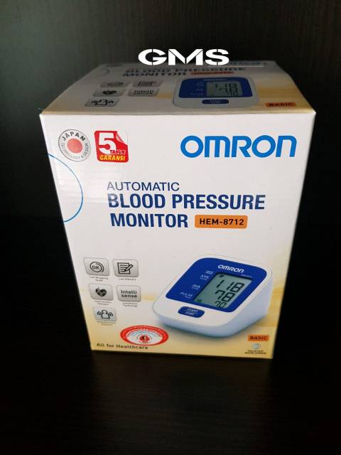 OMRON Tensimeter Digital Type 8712 Original Garansi 5 Tahun