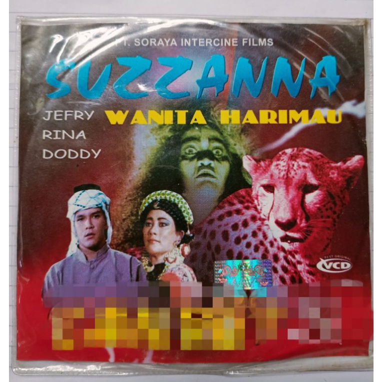 VCD original Suzanna WANITA HARIMAU bundling 2disc