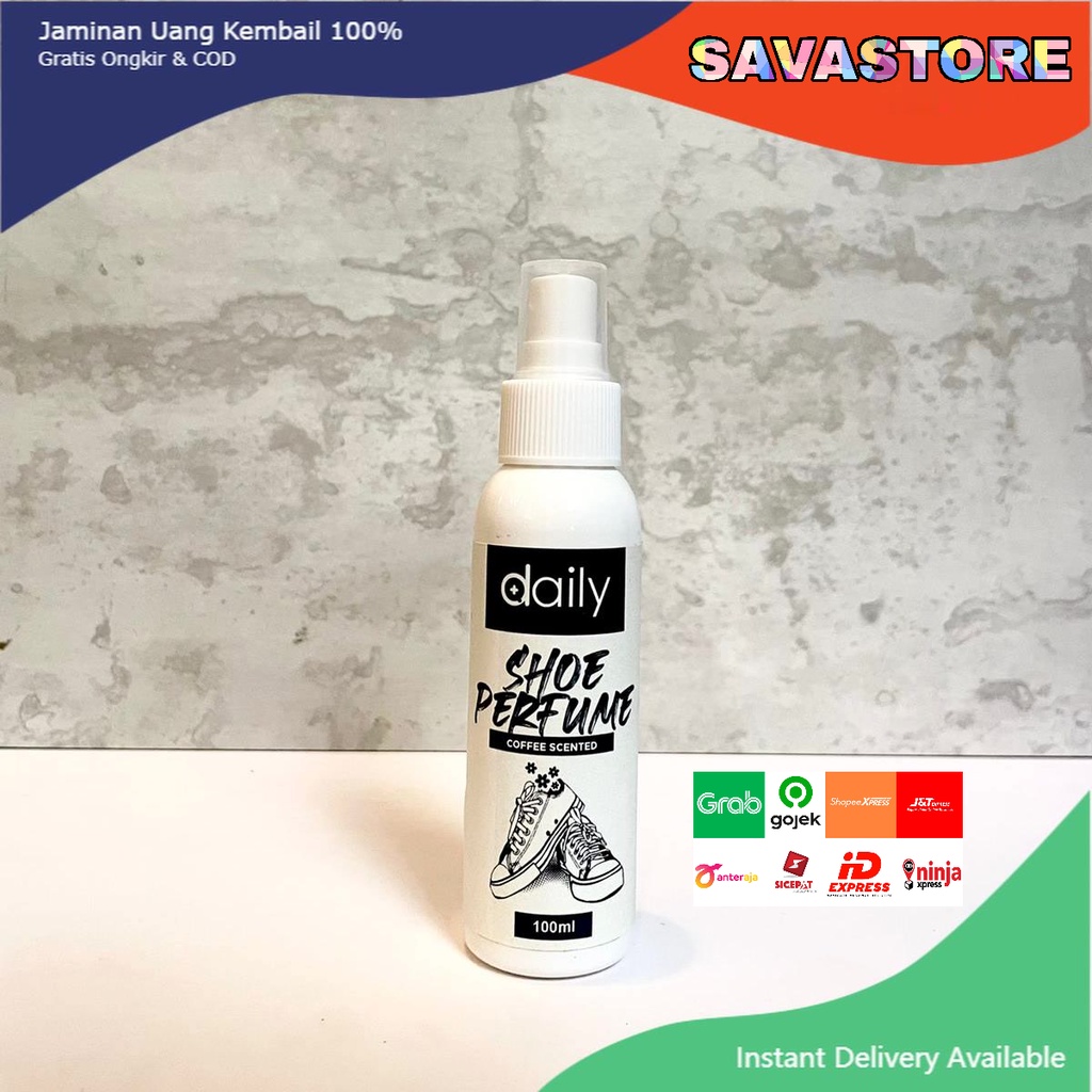 PARFUM SEPATU  - DAILY SHOE PERFUME DEODORAN SPRAY SEPATU ANTI BAKTERI ANTI BAU APEK - AMPUH MENGHILANGKAN BAU SEPATU