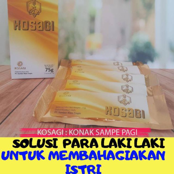 [bisa COD,isi 5] Madu Kosagi| suplemen kesuburan pria wanita BPOM