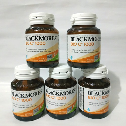 Blackmores Bio C BIO C 1000 mg 30 Caps Suplemen Vitamin C Immunity Daya Tahan Tubuh BPOM Kalbe