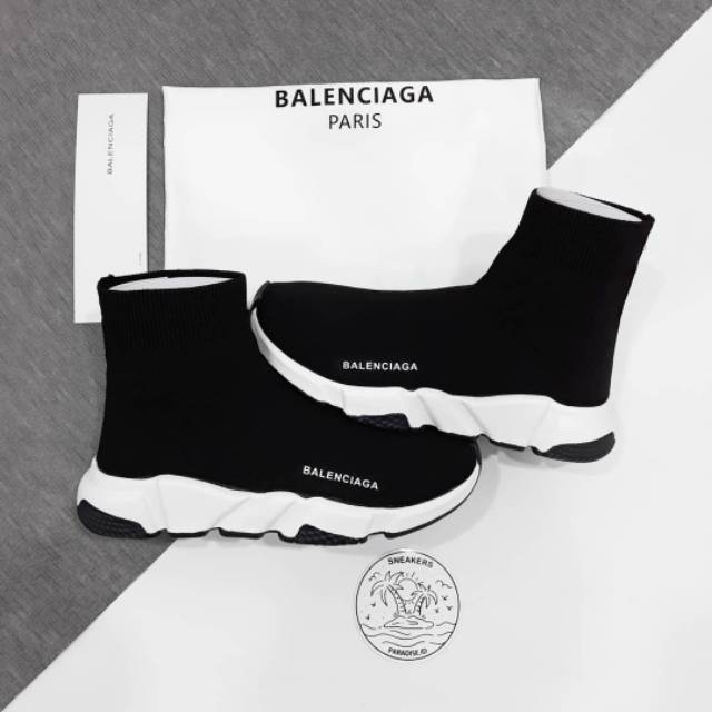 Balenciaga Speed Trainer Black White